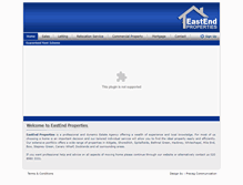 Tablet Screenshot of eastendproperties.co.uk